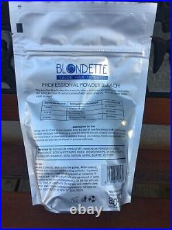 Blondette Salon Professional Powder Bleach blue dust-free 16 oz