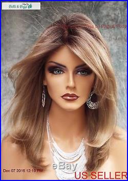 Bobbi Lace Front Monofilament Wig By Envy Wigs Color Sparkling Champagne E599
