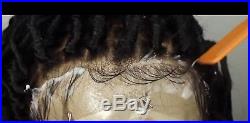 Bohemian Goddess faux Loc Wig ear-to-ear frontal lace pre plucked baby hair