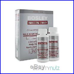 Bosley Hair Regrowth Treatment Minoxidil Solution 2% for Women (2 2oz Bottles)