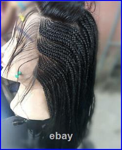 Braided Cornrow wig. Lightweight Wig. Color 1. Its 16inches Long. Pre-order