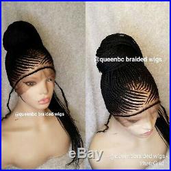 Braided WigReady to ship beautiful Handmade braided ponytail wig. Cornrow wig