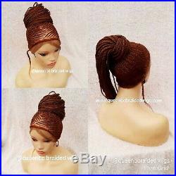 Braided WigReady to ship beautiful Handmade braided ponytail wig. Cornrow wig
