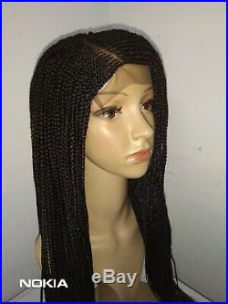Braided lace frontal wig, Ghana Weaving Braid Wig Cornrow Braid wig