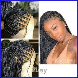 Braided wig Beautiful Full lace knotless boxbraids Wig. Knotless braids wig