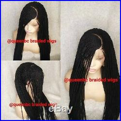 Braided wig beautiful Handmade cornrow feedin braids frontal wig. Cornrow wig