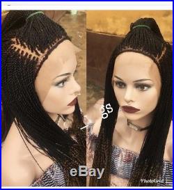 Braided wig handmade cornrow Ghana weave with closure PRE-ORDER ONLY