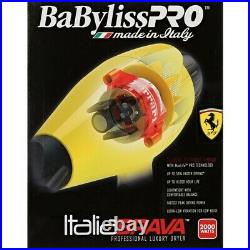 Brand New! Babyliss Pro Italia Brava Pro Salon Hair Dryer 2000W Ferrari Engine