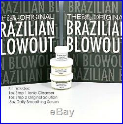 Brazilian Blowout Original Solution Keratin Treatment Kit (1oz) / Fast Shipping