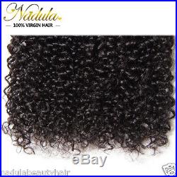 Brazilian Curly Virgin Hair 1/3 Bundles Nadula Unprocessed Human Hair Extensions