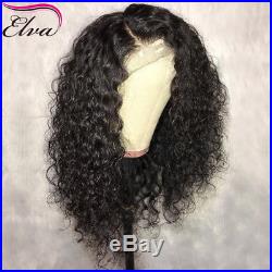 Brazilian Human Hair Curly Lace Front Wigs Glueless Full Lace Wig With Baby Hair
