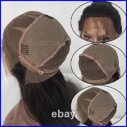 Brazilian Ombre Lace Front Wig Virgin Human Hair Full Lace Wig #1B/30 Highlight