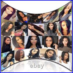 Brazilian Ombre Lace Front Wig Virgin Human Hair Full Lace Wig #1B/30 Highlight