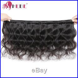 Brazilian Virgin Hair Body Wave 3 Bundles 300g 100% Unprocessed Human Hair Weft