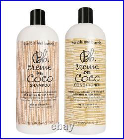 Bumble & Bumble Creme de Coco Shampoo and Conditioner 33.8 oz DUO BRAND NEW