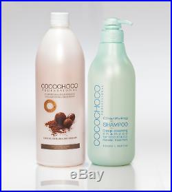 COCOCHOCO Brazilian Keratin Hair Treatment +Deep cleaning shampoo Proven Formula