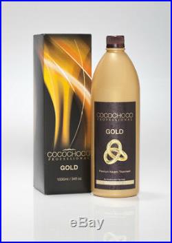 COCOCHOCO Gold 1000ml mit flüssigem 24k Gold neue und verbesserte Rezeptur
