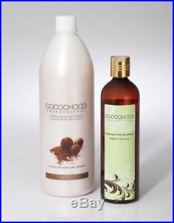 COCOCHOCO Hair straightening keratin Treatment 1L + Free sulphate Shampoo 400ml