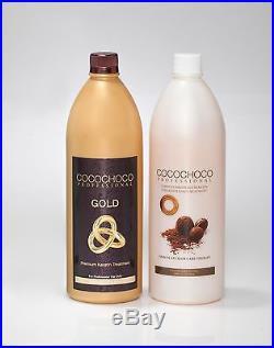 COCOCHOCO Original keratin 1L + COCOCHOCO Gold 1L Advanced hair Smoothing System