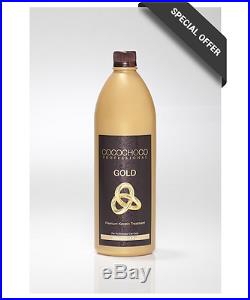 COCOCHOCO professional Gold 1000ml with 24k liquid gold New improved formula