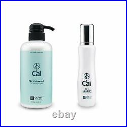 C'ai Advanced Hair Care His shampoo and solution for thinning hair combo pack