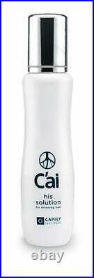 C'ai Advanced Hair Care His shampoo and solution for thinning hair combo pack
