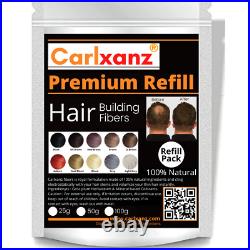 Carlxanz Hair Building Fibers for Thinning Hair Refill Bag Caboki Toppik! L Eqvlt