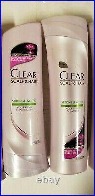 Clear Scalp & Hair Strong Length, 2 Shampoo, 12.9 oz, 2 Conditioner 12.7 oz