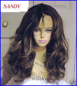 Custom Made 100% Remy Human Hair Lace Front Wig/Wigs