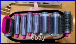 DYSON Airwrap Hair Styler 8 Heads Multi-function Hair Styling Pink Free P&P UK