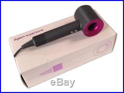 DYSON Supersonic Hair Dryer Iron & Fuchsia UK Plug- SPECIAL EDITION