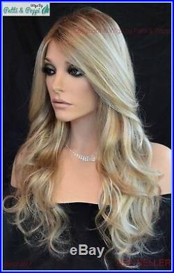 Down Time Lace Front Hand Tied Monotop Wig Raquel Welch Golden Wheat SS1488