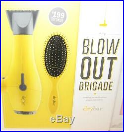 Drybar Buttercup Hair Blow Dryer 8 Pc Set Lemon Drop Brush Product Out Brigade