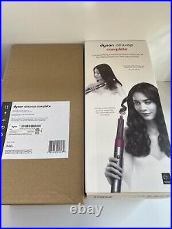 Dyson Airwrap Complete Multi Styler -Nickel/Fuchsia +Leather Box, Brand New Seal