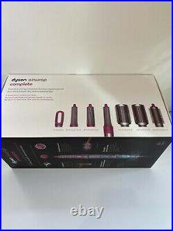 Dyson Airwrap Complete Multi Styler -Nickel/Fuchsia +Leather Box, Brand New Seal
