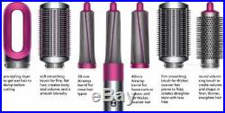 Dyson Airwrap Styler Complete Nickel Fuchsia Hair Styling Set 6 Attachments