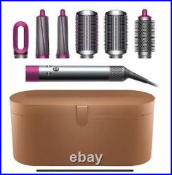Dyson Airwrap Styler Complete Set Hair Curler & Dryer Fuchsia/Brand New Opened