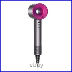 Dyson Supersonic HD03 Hair Dryer Iron/Fuchsia With New Attachment Sealed in Box