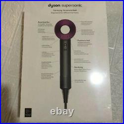 Dyson Supersonic Hair Dryer Fuschia Pink/Iron WithAttachments Hd03