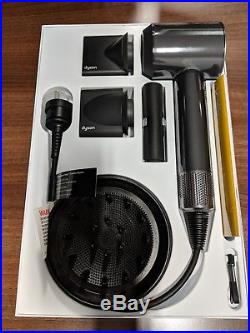 Dyson Supersonic Hair Dryer (HD01) Black / Nickel ANZ Model UK Adapter