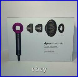 Dyson Supersonic Hair Dryer Iron/Fuchsia 1600W Brand New Sealed