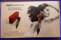 Dyson Supersonic Hair Dryer Limited Red Edition w Case NewithSealed