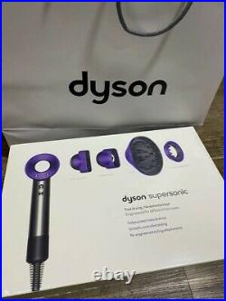 Dyson Supersonic Hair Dryer Nickel/Purple 3rd Generation HD03