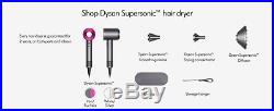 Dyson Supersonic Hair Dryer White/Silver Fuchsia/Iron Black/Nickel