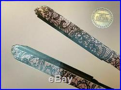 Evalectric 100% Ceramic Luxury Hair Flat iron / Hair Straightener French Lace