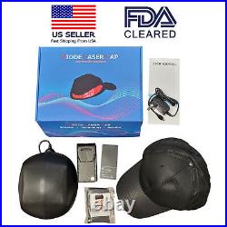FDA Cleared Hair Growth Laser Cap 272 LED Diodes Hat Rejuvenation Device Therapy