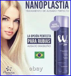 Floractive W One Nanoplastia World One Brazilian Keratin Hair Treatment 1L 34oz