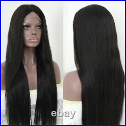 Front Lace Wig Full Wigs 100% Virgin Brazilian Human Hair Wigs Silky Straight