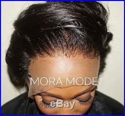 Full Lace Wig Human Hair with Natural Hairline, Brazilian Virgin Hair