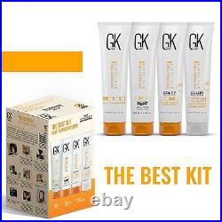GK Hair Keratin Treatment The Best Professional Consumer Box Kit Straightening